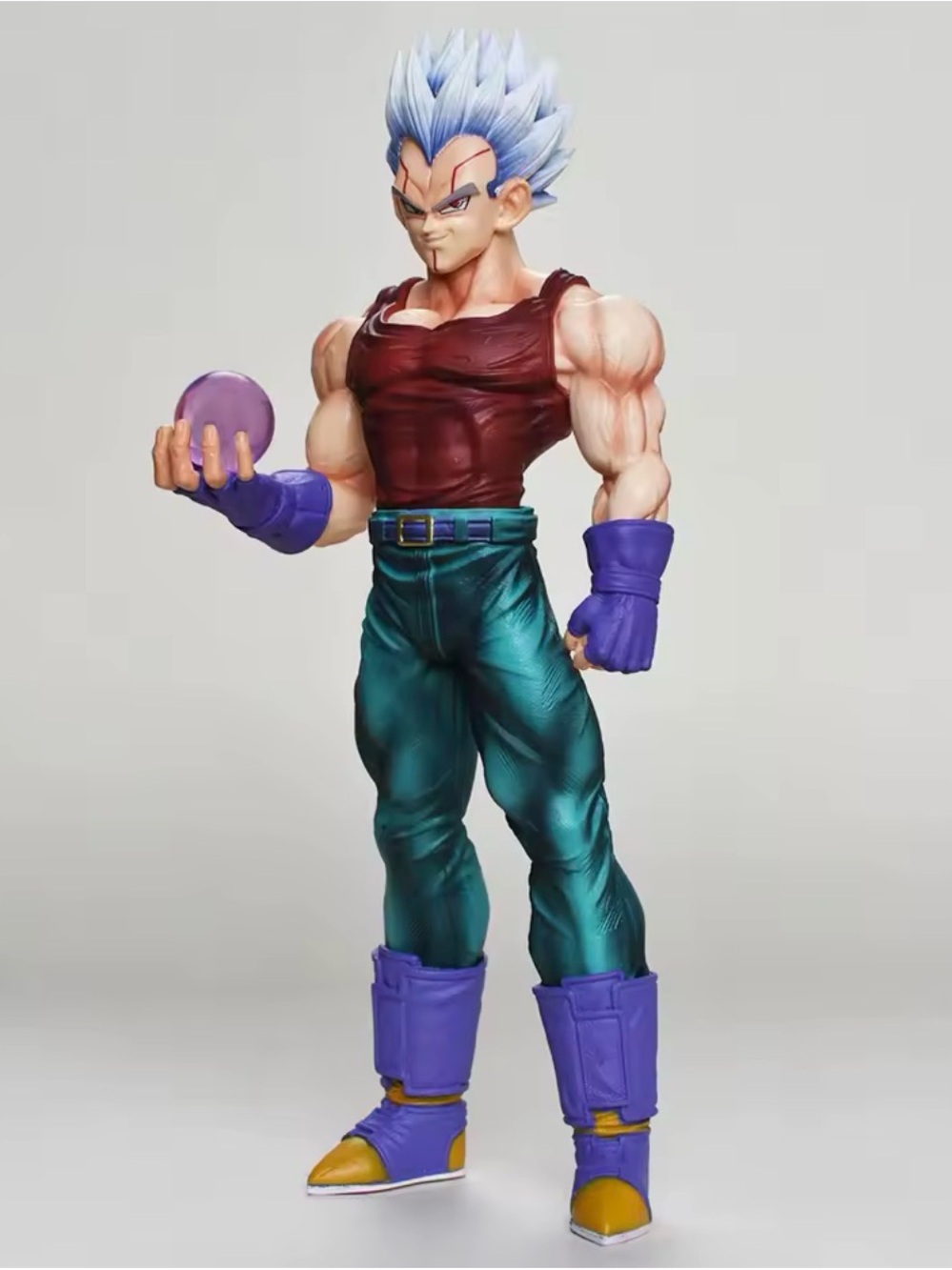 New 10.8in Anime Dragon Ball GT Baby Vegeta Action Figures Pvc Statue Toy